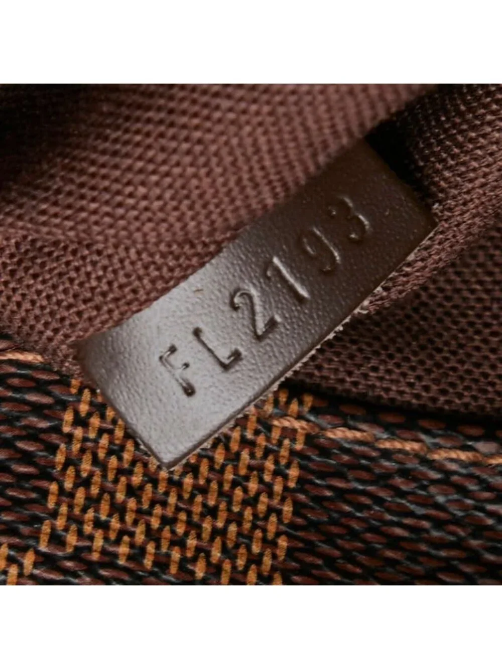 Louis Vuitton Damier District PM Crossbody Shoulder Bag Brown Leather